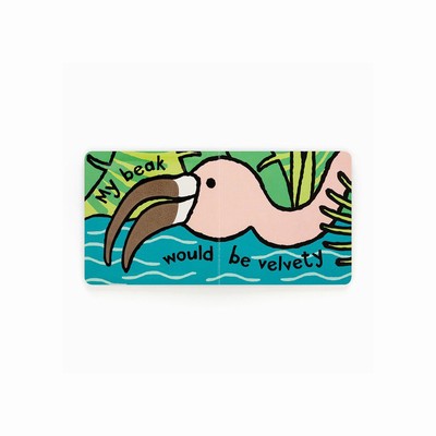 Jellycat If I Were A Flamingo Board Books UK | 28691KXVB